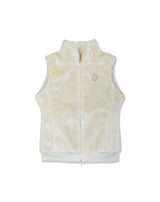 MUTA WOMENS Eco-fur zip-up vest