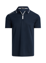 Ralph Lauren MENS Tailored Fit Performance Zip Polo Shirt