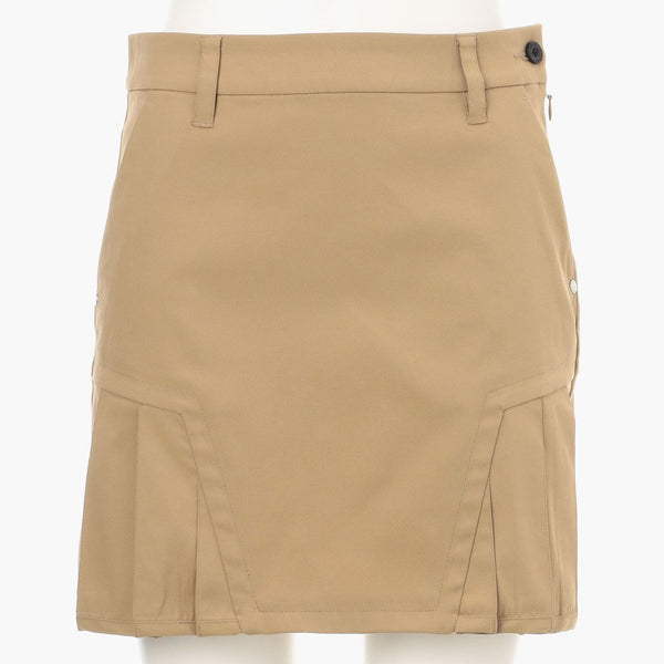 BRIEFING WOMEN WS WR TWILL PLEATED SKIRT