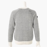 BRIEFING Men MS MERINO WOOL LOGO CREWNECK KNIT