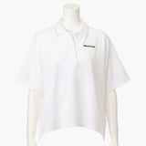 BRIEFING WOMENS WS BACK LOGO LINE POLO RELAXED FIT