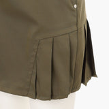 BRIEFING WOMEN WS WR TWILL PLEATED SKIRT