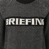 BRIEFING Women WS MERINO WOOL LOGO CREWNECK KNIT