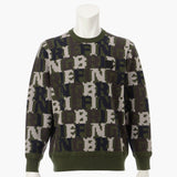 BRIEFING Men CE MS BRI-FLAGE JQ CREWNECK KNIT