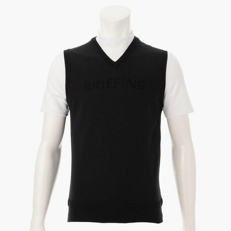 BRIEFING MENS WR V NECK KNIT VEST