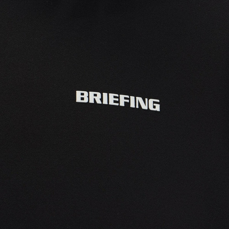 BRIEFING MENS MS BACK LOGO LINE HIGH NECK RELAXED FIT