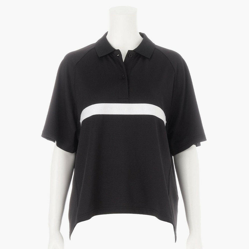 BRIEFING WOMENS WS SLEEVE LOGO POLO RELAXED FIT