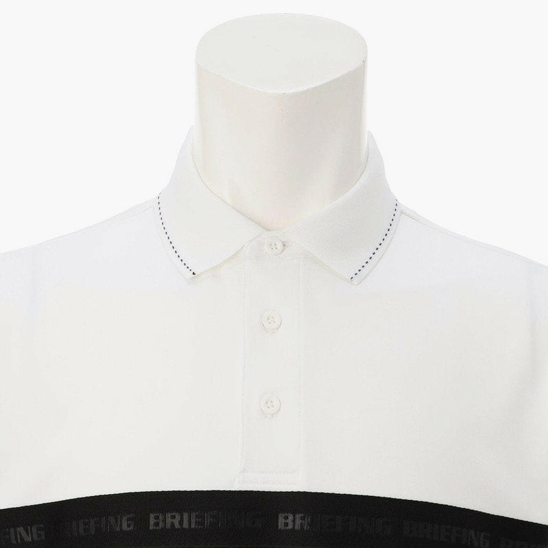 BRIEFING MENS MS SLEEVE LOGO POLO RELAXED FIT