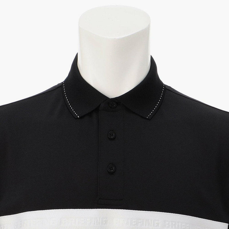 BRIEFING MENS MS SLEEVE LOGO POLO RELAXED FIT