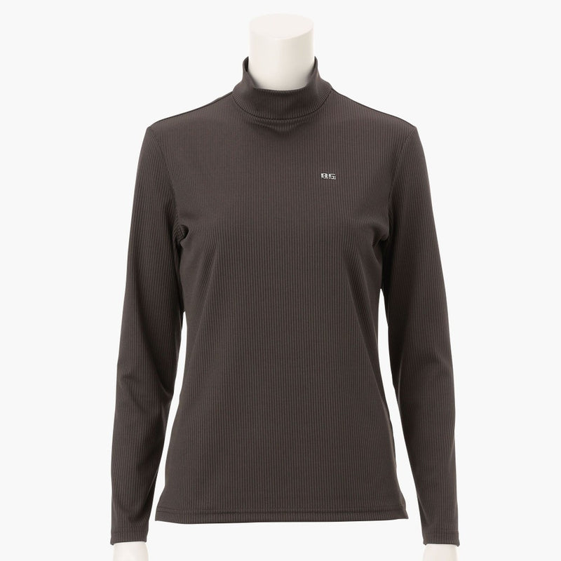 BRIEFING WOMENS CL WS RIB LS HIGH NECK