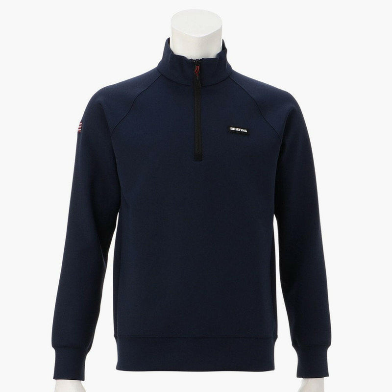 BRIEFING MENS MS 3D LOGO HALF ZIP