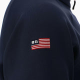 BRIEFING MENS MS 3D LOGO HALF ZIP