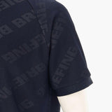 BRIEFING MENS CE BIAS LOGO MOCK NECK RELAXED FIT