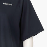 BRIEFING WOMENS WS BACK LOGO LINE POLO RELAXED FIT