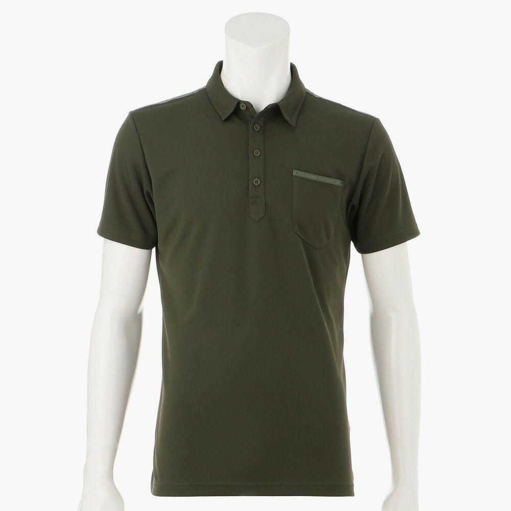 BRIEFING MENS MS MINIMUM LOGO LINE POCKET SHIRT