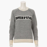 BRIEFING Women WS MERINO WOOL LOGO CREWNECK KNIT