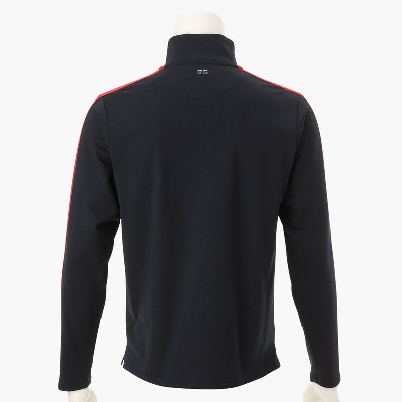 BRIEFING MENS CL MS TRICOLOR LINE LS HALF ZIP SHIRT