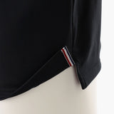 BRIEFING MENS CL MS TRICOLOR LINE LS HALF ZIP SHIRT