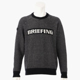 BRIEFING Men MS MERINO WOOL LOGO CREWNECK KNIT