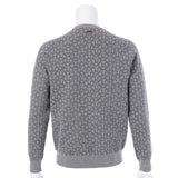 FELISI MENS MS MERINO MONOGRAM CREW NECK KNIT