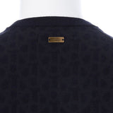 FELISI MENS MS MERINO MONOGRAM CREW NECK KNIT