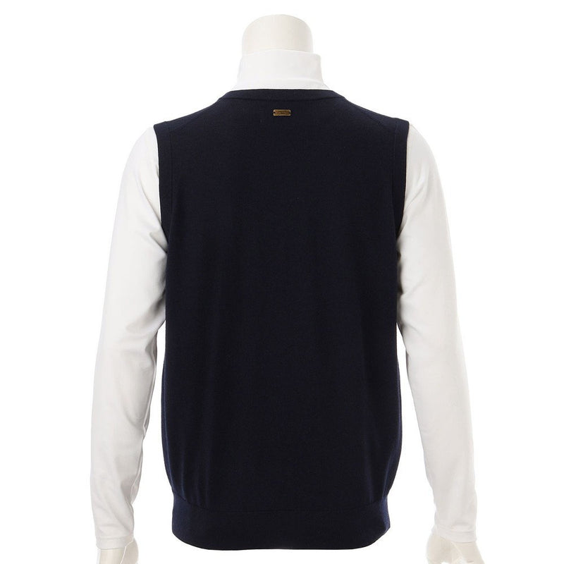 FELISI MENS MS MERINO EMB V NECK KNIT VEST