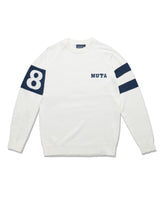 MUTA MENS Lettered Cotton Sweater