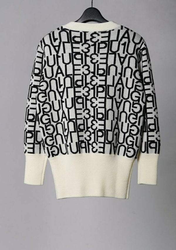 1PIU1UGUALE3 WOMENS KNIT Sweater