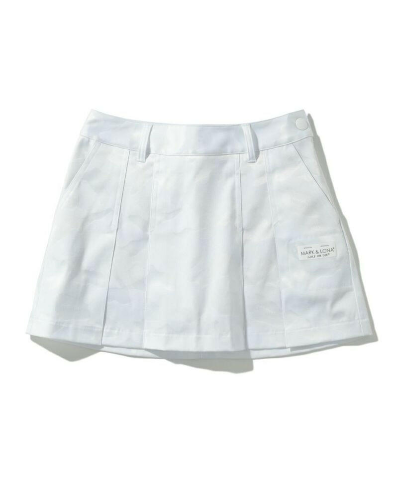 MARK&LONA Gauge Pleats Skirt